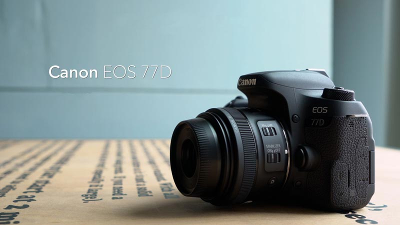 دوربین کانن EOS 77D به همراه لنز 18-135 میلی متر IS USM